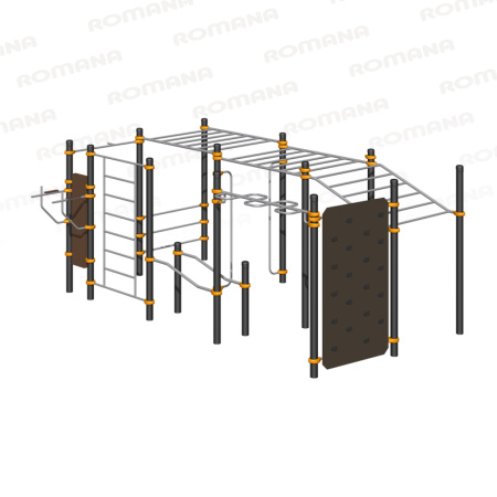Спортивная воркаут площадка Romana 501.76.01