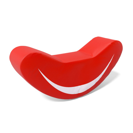 Контурная мягкая игрушка Romana «Улыбка-качалка» (красный)