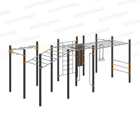 Спортивная воркаут площадка Romana 501.96.00