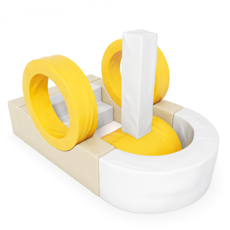 Мягкий игровой комплекс Romana «Пароход» Мягкий игровой комплекс Romana «Пароход»