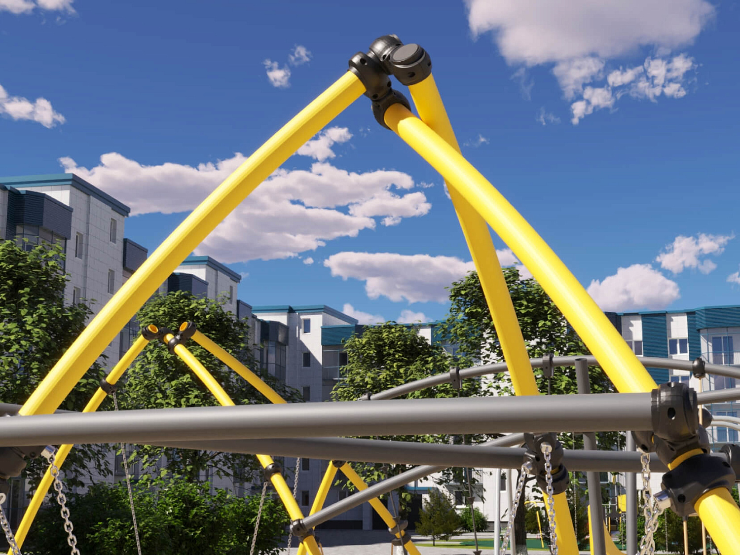 Новая серия детских игровых комплексов «Дуги» от Romana в Волгограде фото от компании ВИНКО. Интернет-магазин➥i-fun.ru