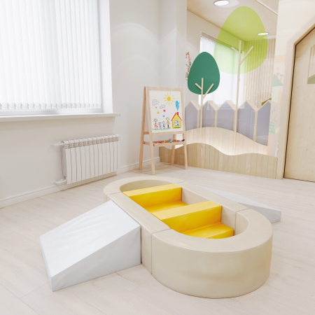 Мягкий игровой комплекс Romana «Самолет» Мягкий игровой комплекс Romana «Самолет»