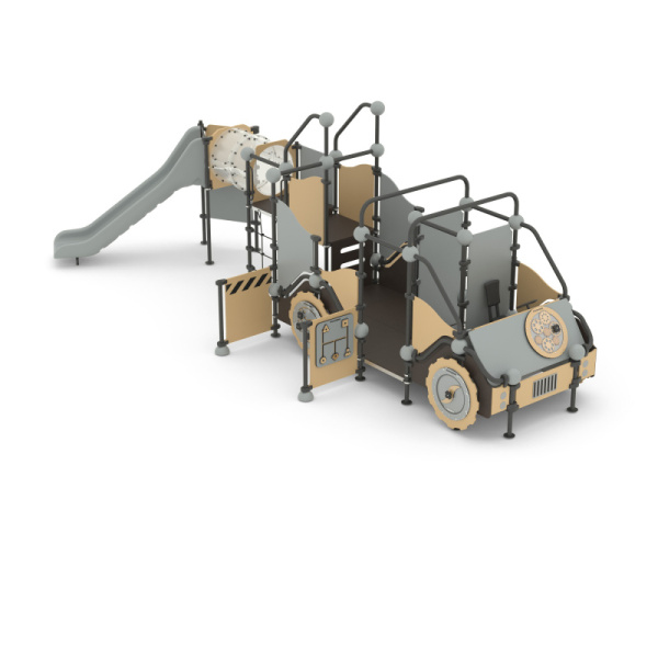 Детский игровой комплекс 057.122.00 (бежевый/серый)
