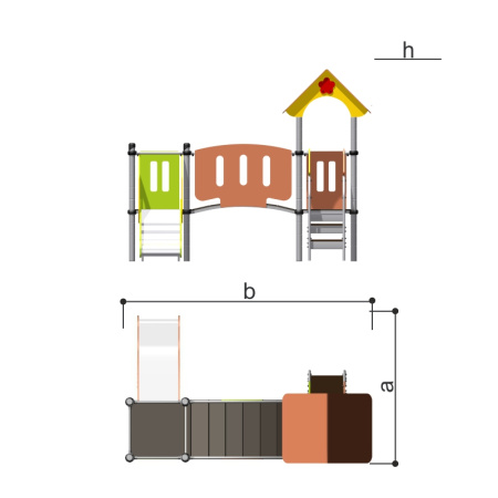 Игровой комплекс Романа 104.19.00 в Волгограде ВИНКО