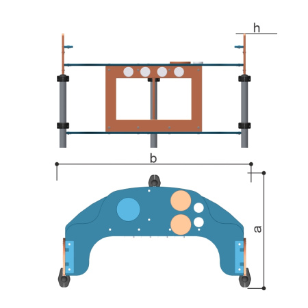 Бизиборд Romana 057.59.00 в Волгограде ВИНКО