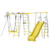 Детский спортивный комплекс для Дачи Веселая лужайка-2 PRO с горкой 1200 мм (Комплект №13) в Волгограде ВИНКО