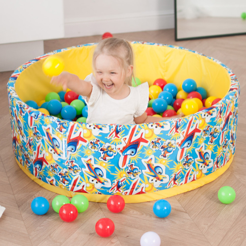 Romana Сухой бассейн Самолеты 150 шариков в Волгограде ВИНКО