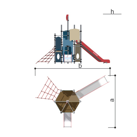 Игровой комплекс Романа 101.102.00 в Волгограде ВИНКО