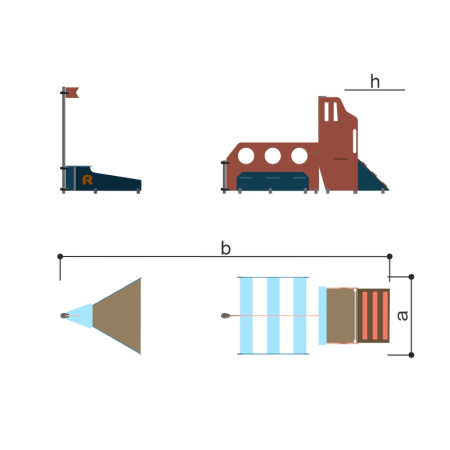 Игровой комплекс Romana 057.75.00 в Волгограде ВИНКО