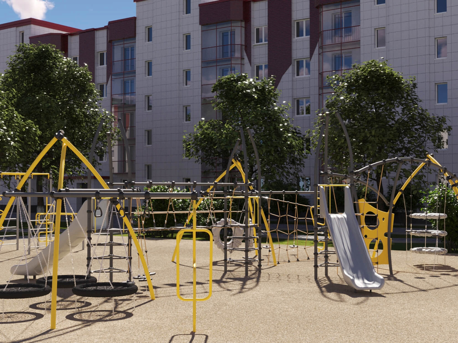 Новая серия детских игровых комплексов «Дуги» от Romana в Волгограде фото от компании ВИНКО. Интернет-магазин➥i-fun.ru