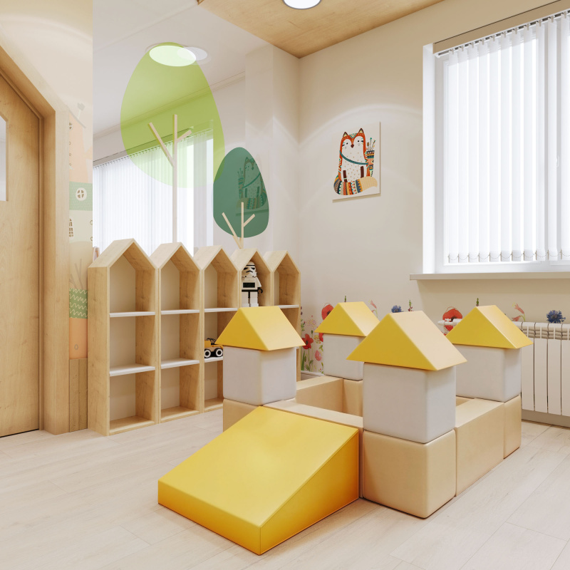 Мягкий игровой комплекс Romana «Крепость» (стандартный) Мягкий игровой комплекс Romana «Крепость» (стандартный)