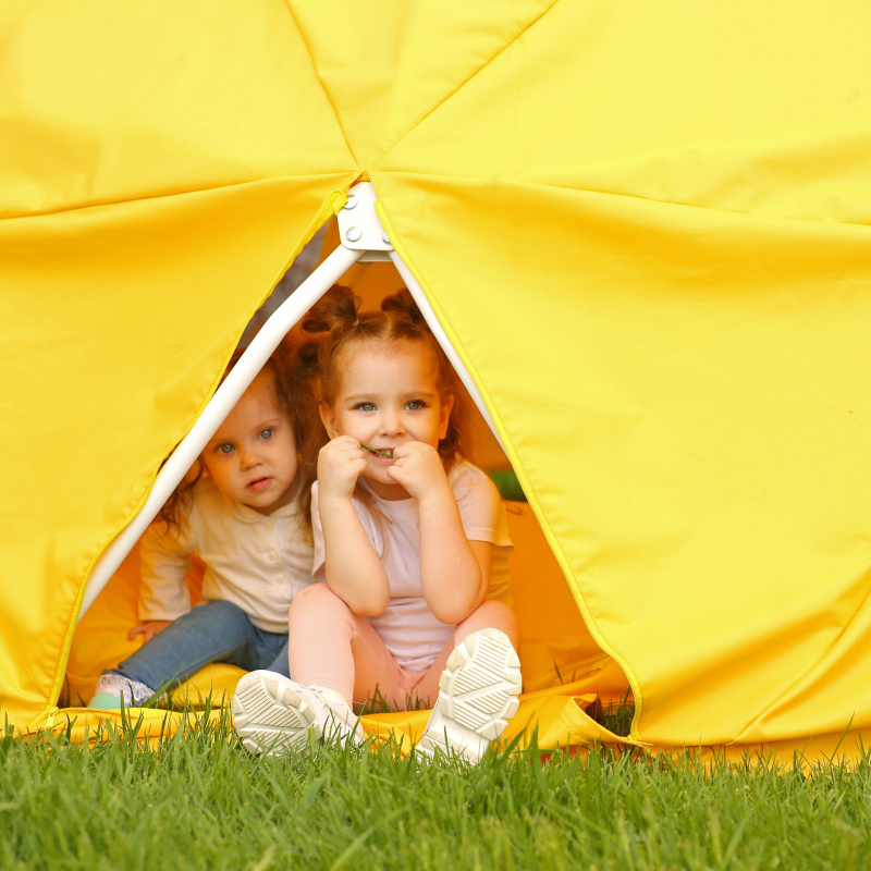 Тент к дачному комплексу ROMANA D3 в Волгограде ВИНКО
