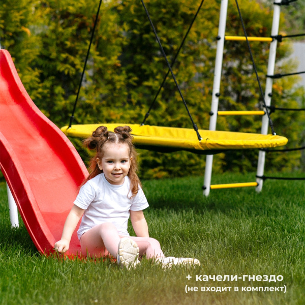 Детский спортивный комплекс для дачи ROMANA Богатырь Плюс 2 в Волгограде ВИНКО