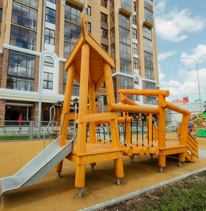 Игровой комплекс Мост с горкой ELMAF 314622 в Волгограде ВИНКО