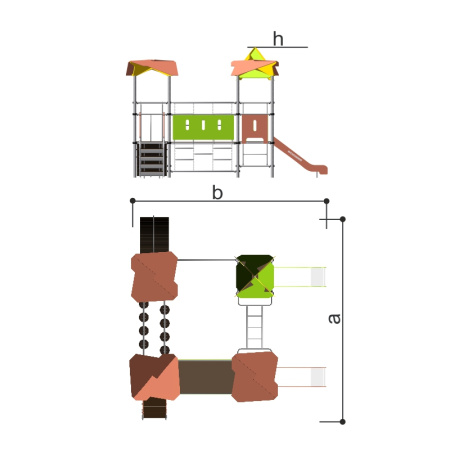 Игровой комплекс Романа 101.12.00 в Волгограде ВИНКО