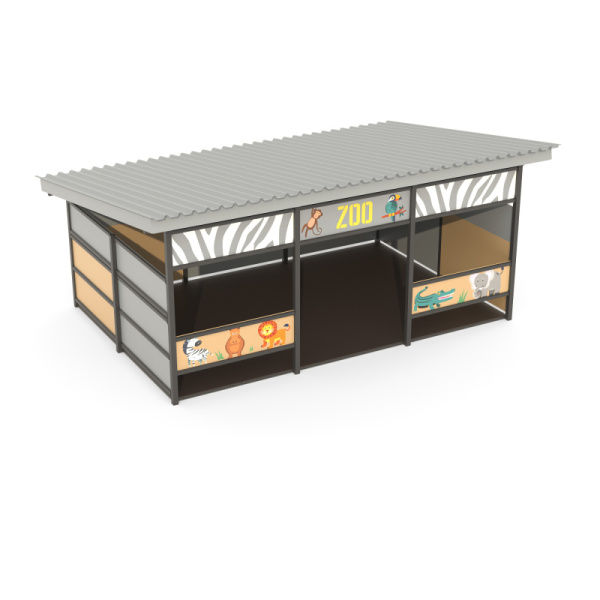 Веранда Романа 301.48.00-01 (бежевый/серый) (бетонирование)