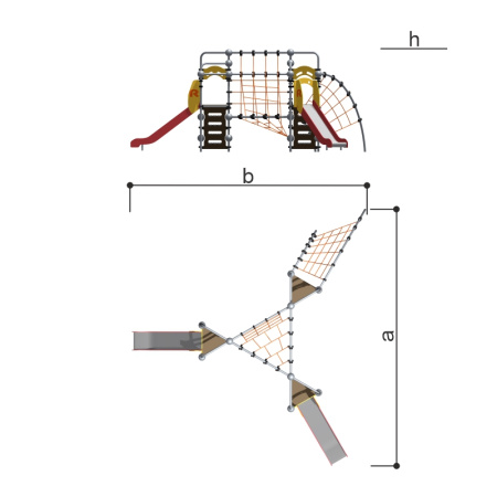 Игровой комплекс Romana 057.46.00 в Волгограде ВИНКО
