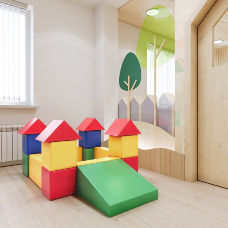 Мягкий игровой комплекс Romana «Крепость» Мягкий игровой комплекс Romana «Крепость»