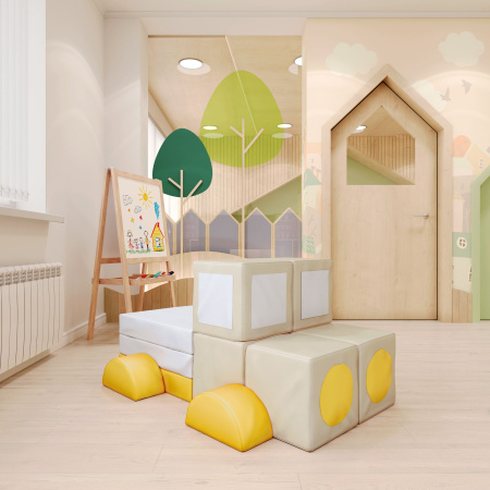 Мягкий игровой комплекс Romana «Пикап» Мягкий игровой комплекс Romana «Пикап»