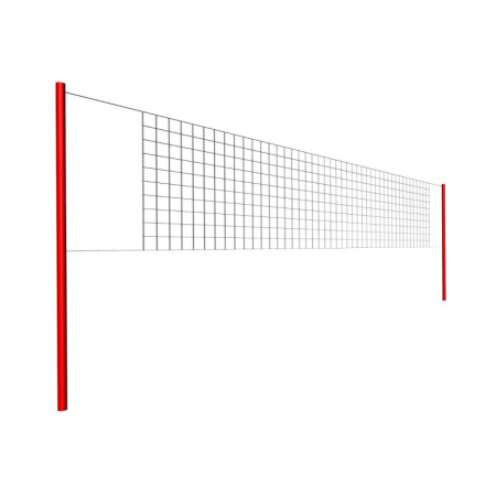 Волейбольная сетка со стойками и стаканами Романа 204.23.00