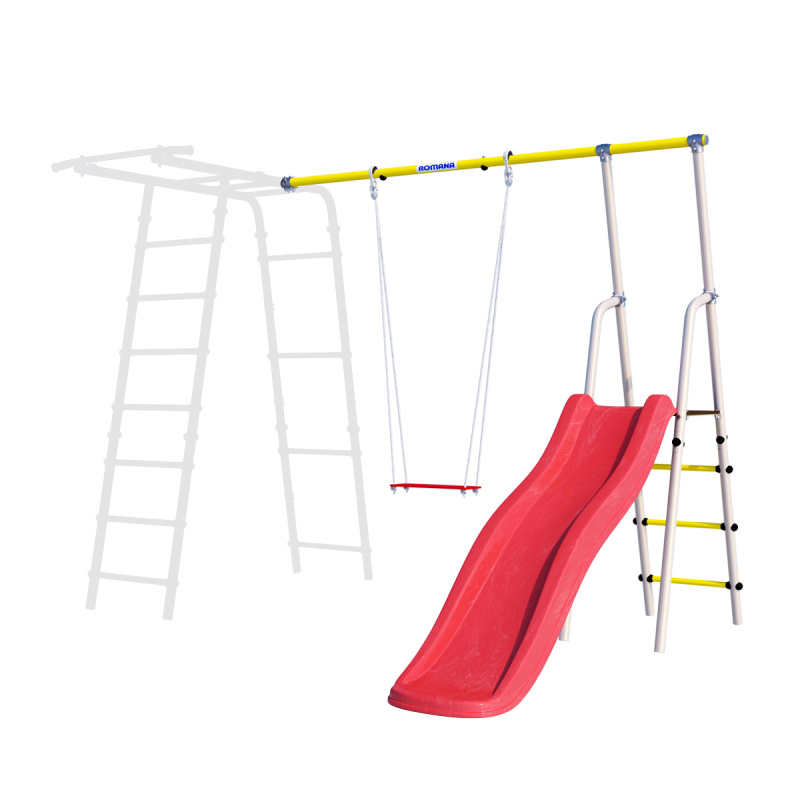 Дополнительный комплект с горкой к дачному комплексу ROMANA (для высоты балки качелей 2050 мм) в Волгограде ВИНКО