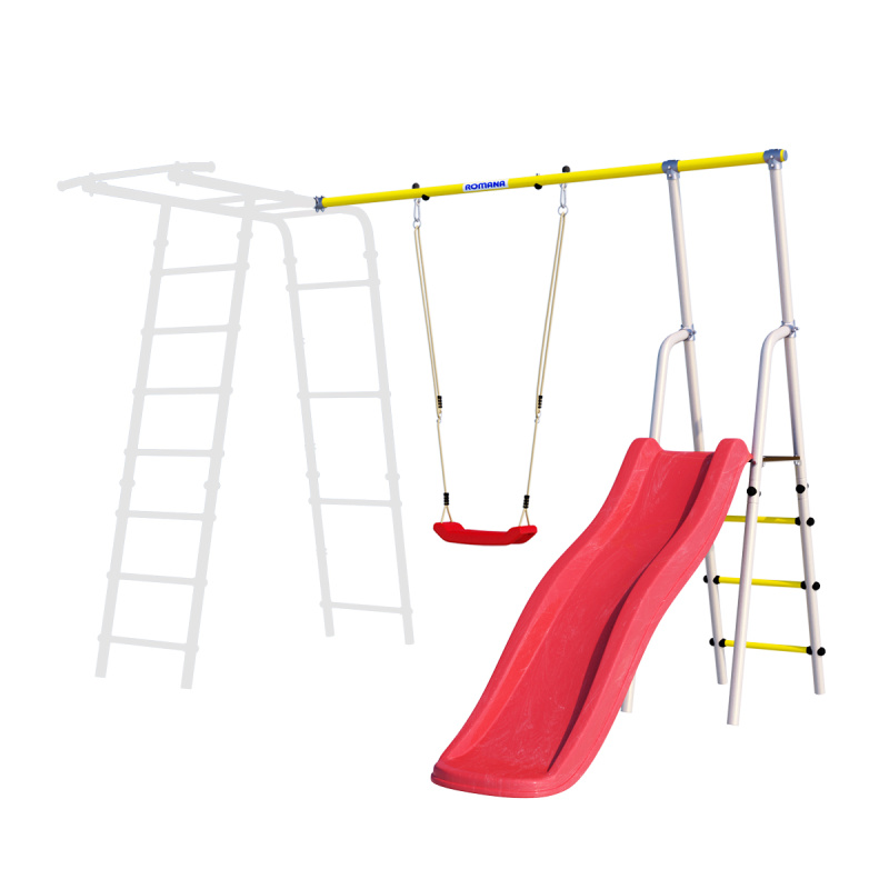 Дополнительный комплект с горкой к дачному комплексу ROMANA (для высоты балки качелей 2050 мм) в Волгограде ВИНКО