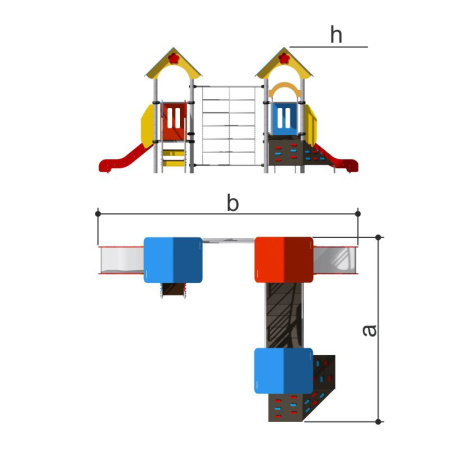 Игровой комплекс Романа 104.12.00 в Волгограде ВИНКО