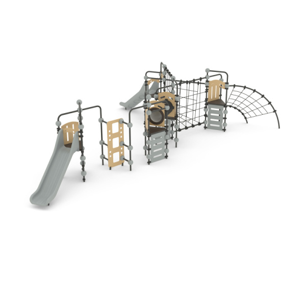 Игровой комплекс Romana 057.47.00 (бежевый/серый) (бетонирование)
