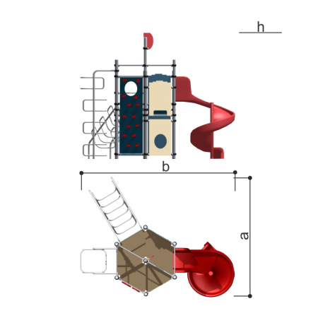 Игровой комплекс Романа 101.103.00 в Волгограде ВИНКО