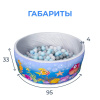 Сухой бассейн Romana Мир приключений "Аквариум" в Волгограде ВИНКО