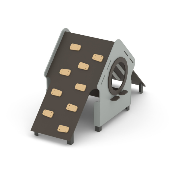 Игровой модуль Романа 115.41.00 (бежевый/серый) (бетонирование)