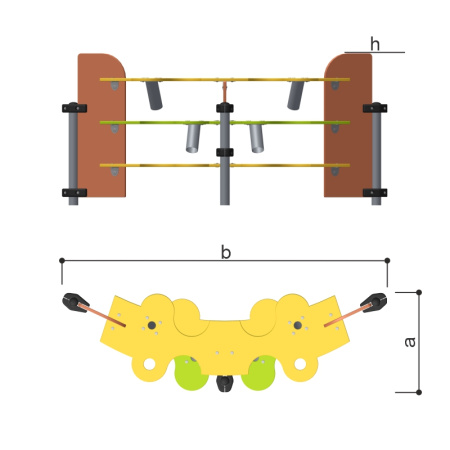 Бизиборд Romana 057.69.00 в Волгограде ВИНКО