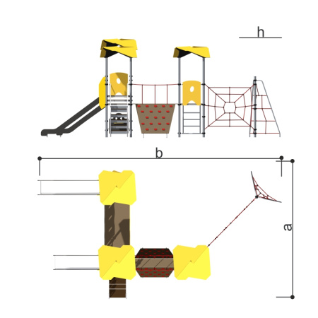 Игровой комплекс Романа 101.62.09 в Волгограде ВИНКО
