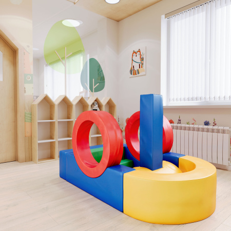 Мягкий игровой комплекс Romana «Пароход» Мягкий игровой комплекс Romana «Пароход»