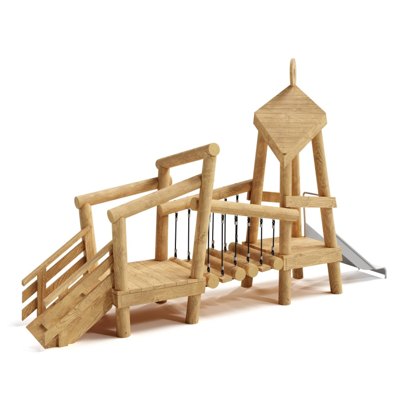 Игровой комплекс Мост с горкой ELMAF 314622 в Волгограде ВИНКО