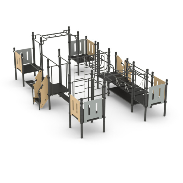 Спортивное оборудование Романа 201.12.00 (бежевый/серый) (бетонирование)