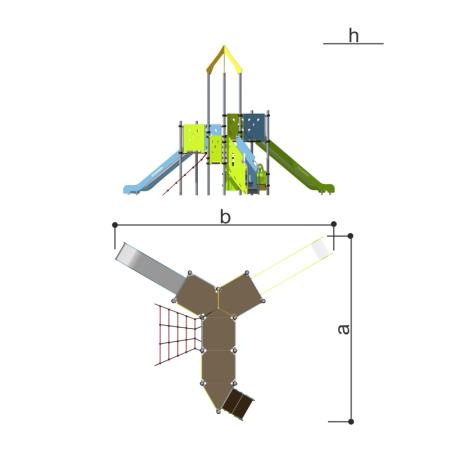 Игровой комплекс Романа 101.109.00 в Волгограде ВИНКО