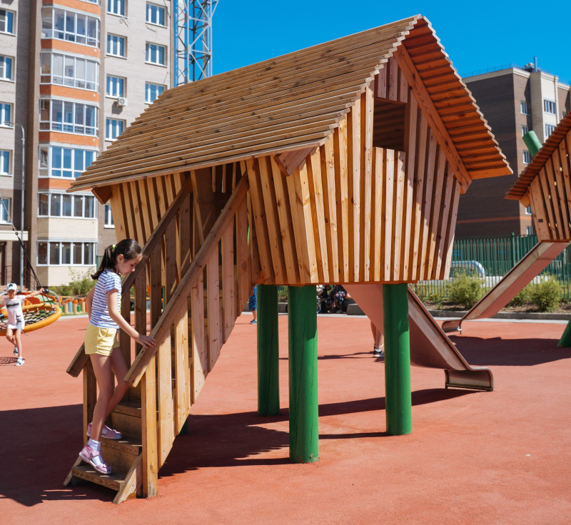 Игровой комплекс Домик Люблявлика ELMAF 20003 в Волгограде ВИНКО