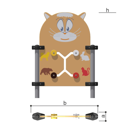 Бизиборд Romana 057.40.00 в Волгограде ВИНКО
