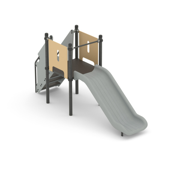 Горка h950 Романа 110.03.00 (бежевый/серый) (бетонирование)