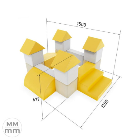 Мягкий игровой комплекс Romana «Форт» Мягкий игровой комплекс Romana «Форт»