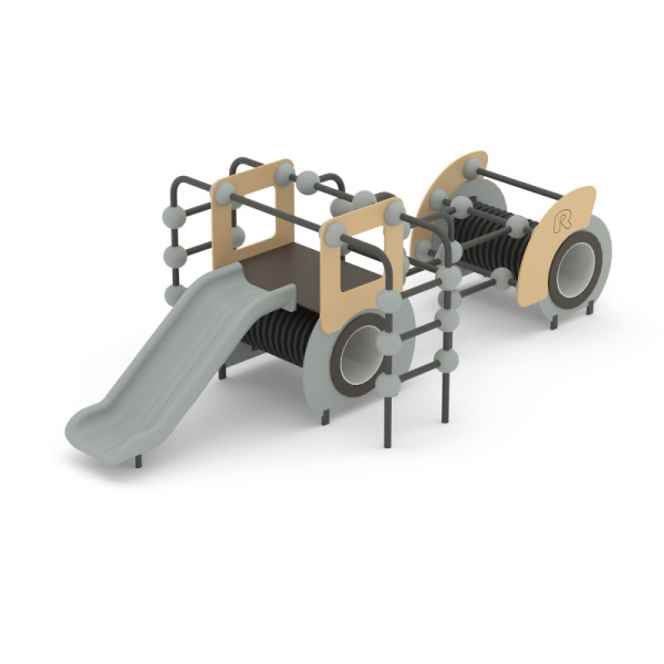 Игровой комплекс Romana 057.23.00 (бежевый/серый) (бетонирование)