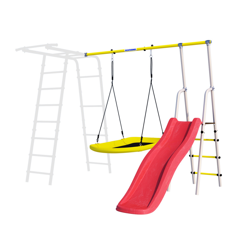 Дополнительный комплект с горкой к дачному комплексу ROMANA (для высоты балки качелей 2050 мм) в Волгограде ВИНКО