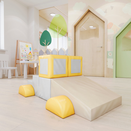 Мягкий игровой комплекс Romana «Машина» Мягкий игровой комплекс Romana «Машина»