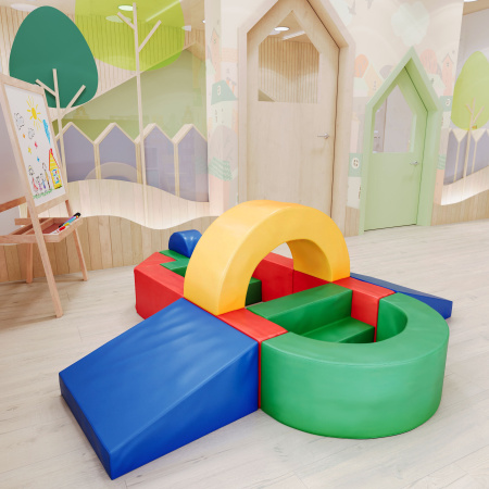 Мягкий игровой комплекс Romana «Авиалайнер» Мягкий игровой комплекс Romana «Авиалайнер»