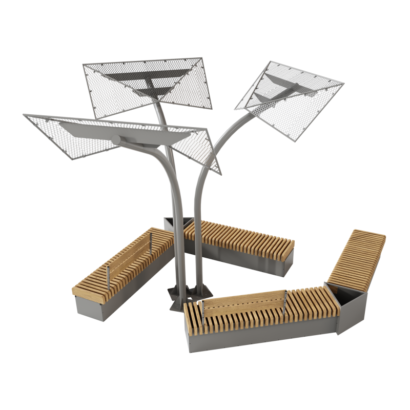 Скамьи под навесом ELMAF 314823 в Волгограде ВИНКО