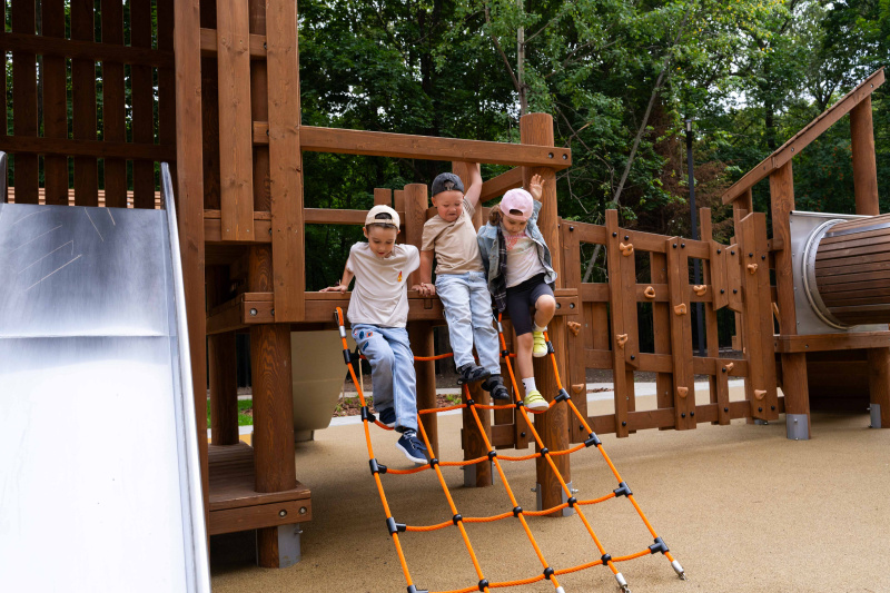 Комплекс с мостиком и горкой ELMAF 314490 в Волгограде ВИНКО