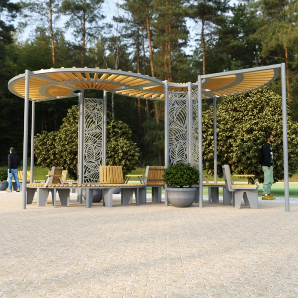 Навес "Меридиан" Тип 5