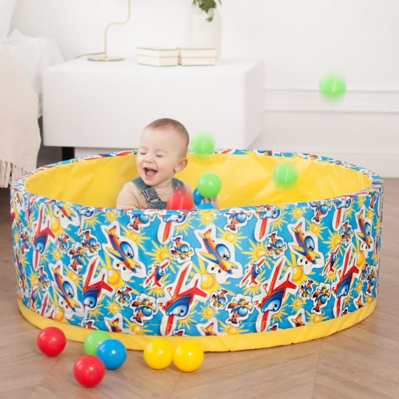 Romana Сухой бассейн Самолеты 150 шариков в Волгограде ВИНКО