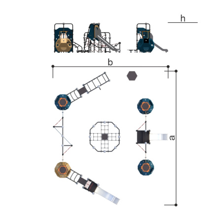 Игровой комплекс 115.98.00 в Волгограде ВИНКО